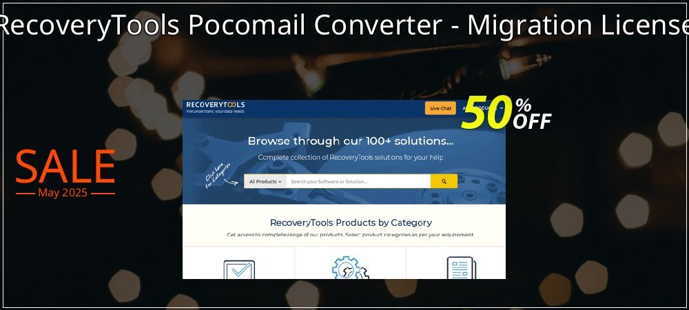RecoveryTools Pocomail Converter - Migration License coupon on World Password Day offering discount