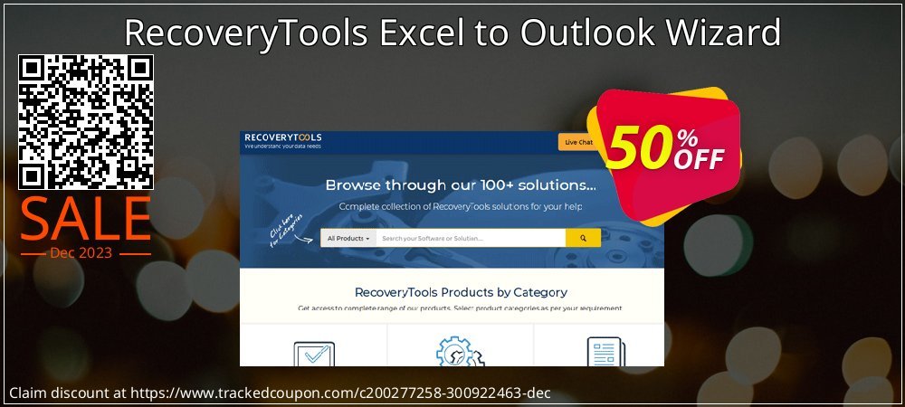 RecoveryTools Excel to Outlook Wizard coupon on Easter Day deals