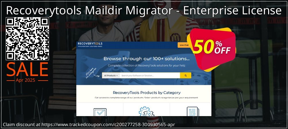 Recoverytools Maildir Migrator - Enterprise License coupon on National Walking Day discount