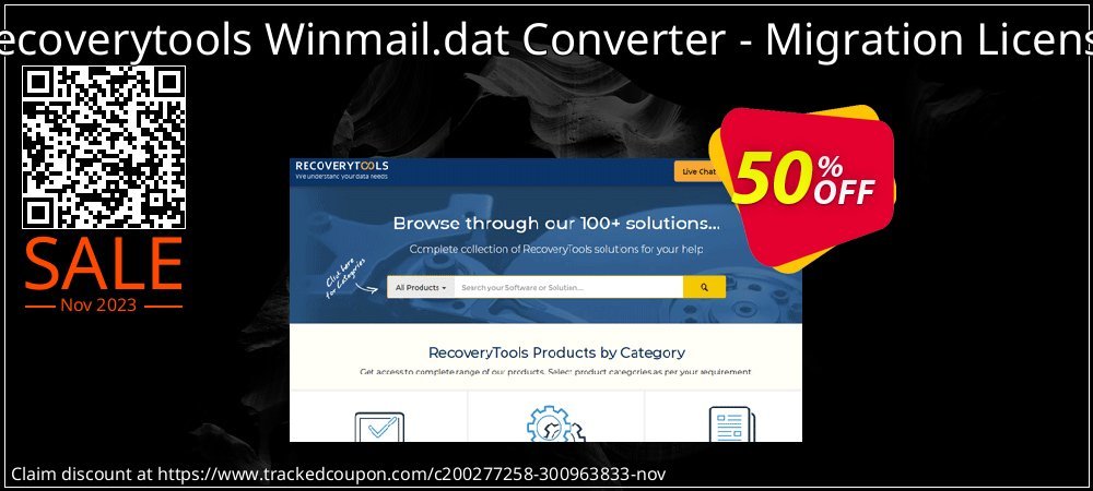 Recoverytools Winmail.dat Converter - Migration License coupon on Easter Day discounts