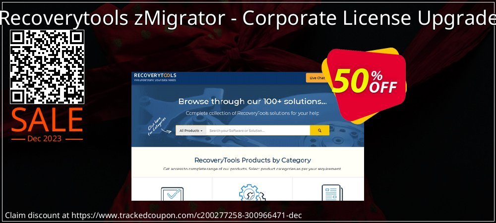Recoverytools zMigrator - Corporate License Upgrade coupon on World Party Day promotions