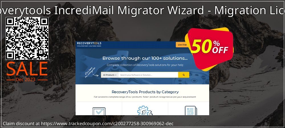 Recoverytools IncrediMail Migrator Wizard - Migration License coupon on April Fools' Day discounts