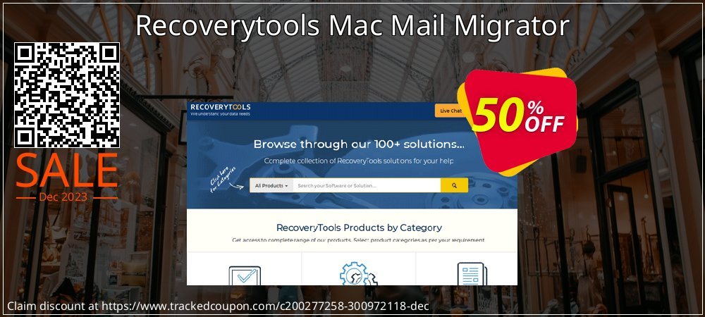 Recoverytools Mac Mail Migrator coupon on Virtual Vacation Day offer