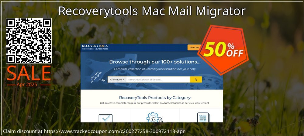 Recoverytools Mac Mail Migrator coupon on Virtual Vacation Day offer