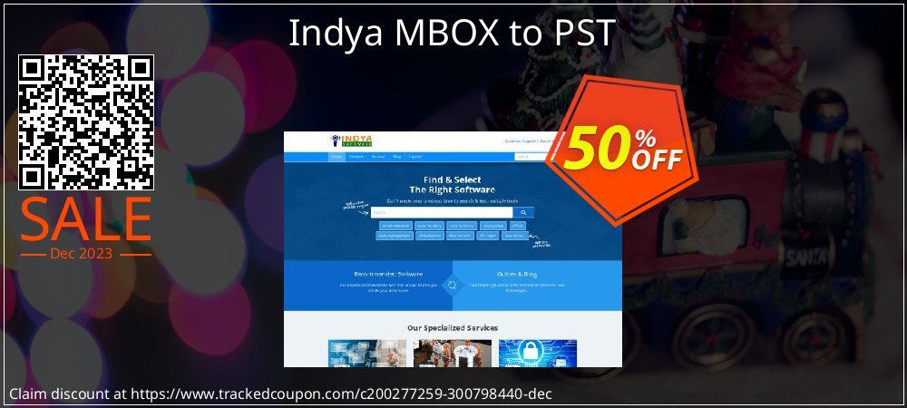 Indya MBOX to PST coupon on Mother's Day sales