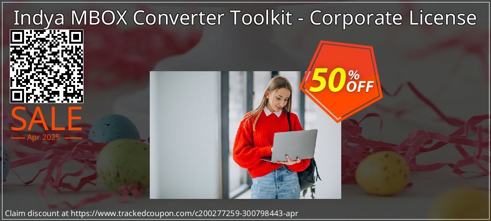 Indya MBOX Converter Toolkit - Corporate License coupon on Easter Day offer