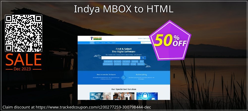 Indya MBOX to HTML coupon on Tell a Lie Day discount