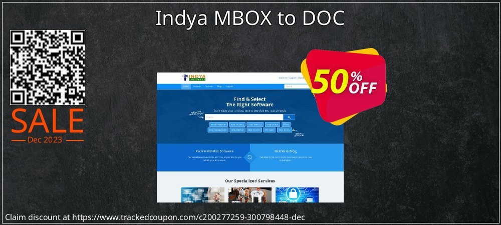 Indya MBOX to DOC coupon on Constitution Memorial Day promotions