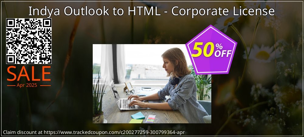 Indya Outlook to HTML - Corporate License coupon on Tell a Lie Day offering sales