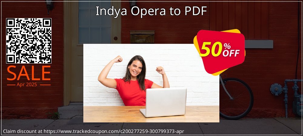 Indya Opera to PDF coupon on Easter Day offering sales