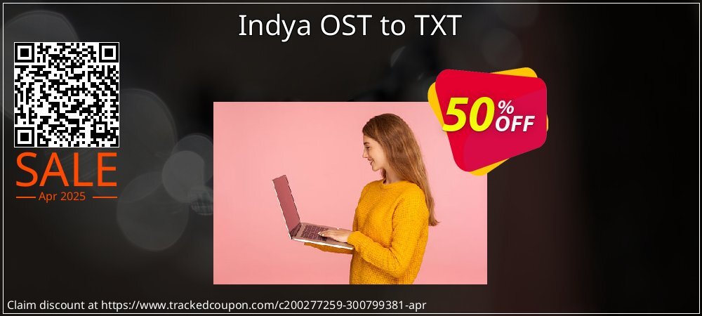 Indya OST to TXT coupon on National Loyalty Day offering sales