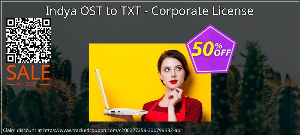 Indya OST to TXT - Corporate License coupon on April Fools' Day offering sales