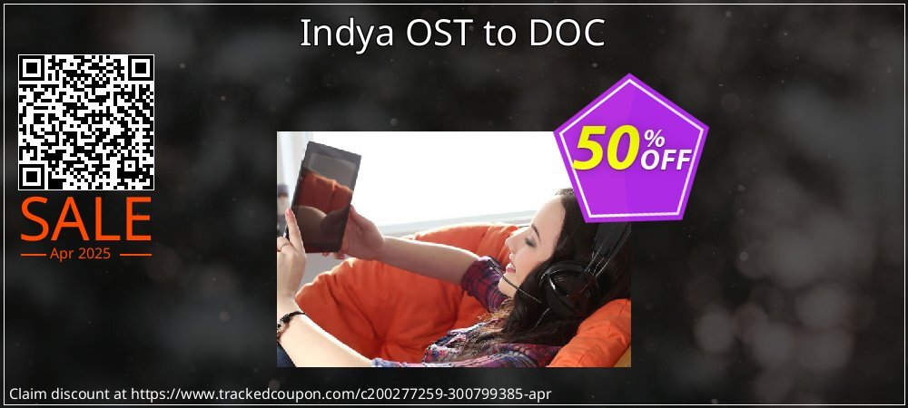 Indya OST to DOC coupon on National Walking Day promotions