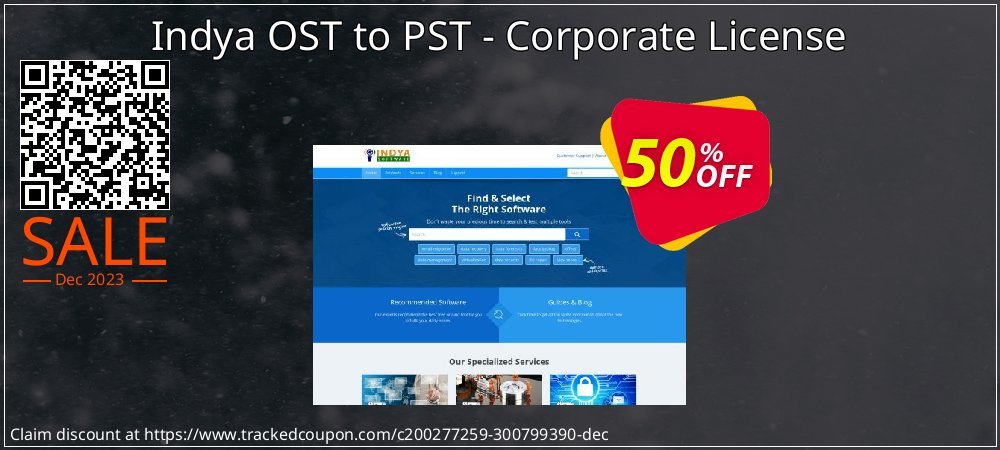 Indya OST to PST - Corporate License coupon on National Walking Day offering discount