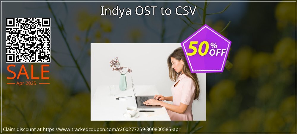 Indya OST to CSV coupon on National Walking Day offer