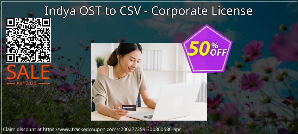 Indya OST to CSV - Corporate License coupon on World Party Day discount