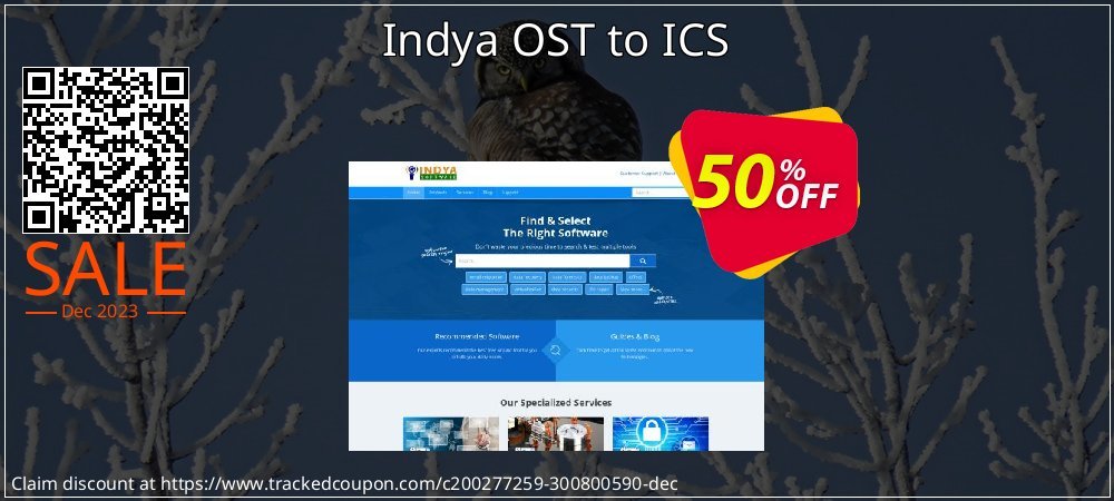 Claim 50% OFF Indya OST to ICS Coupon discount April, 2020