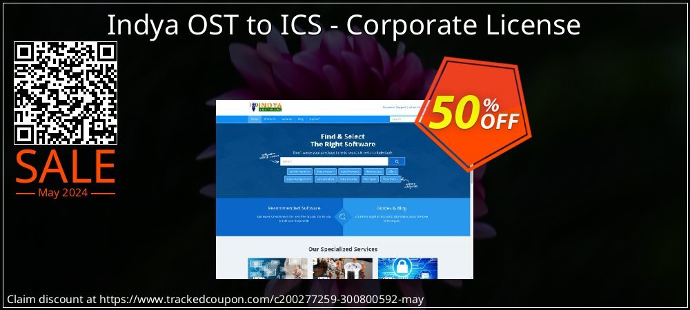 Indya OST to ICS - Corporate License coupon on National Memo Day deals
