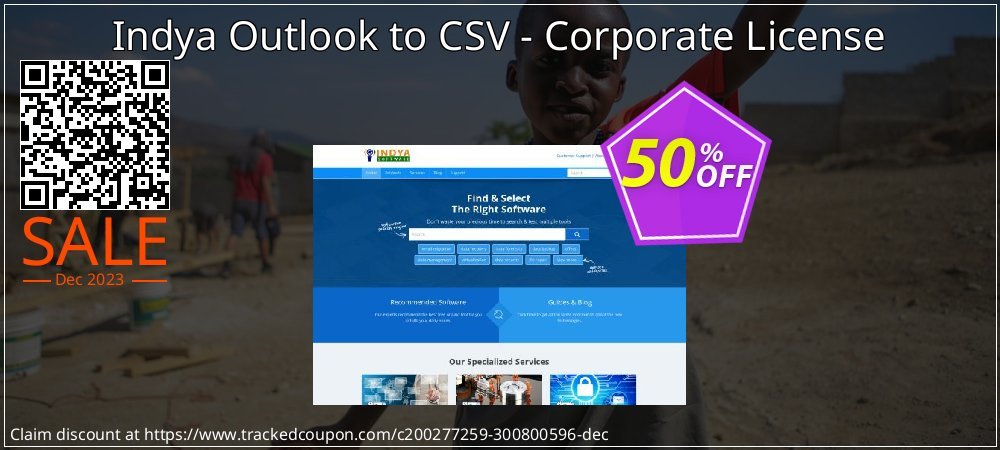 Indya Outlook to CSV - Corporate License coupon on World Party Day offering discount