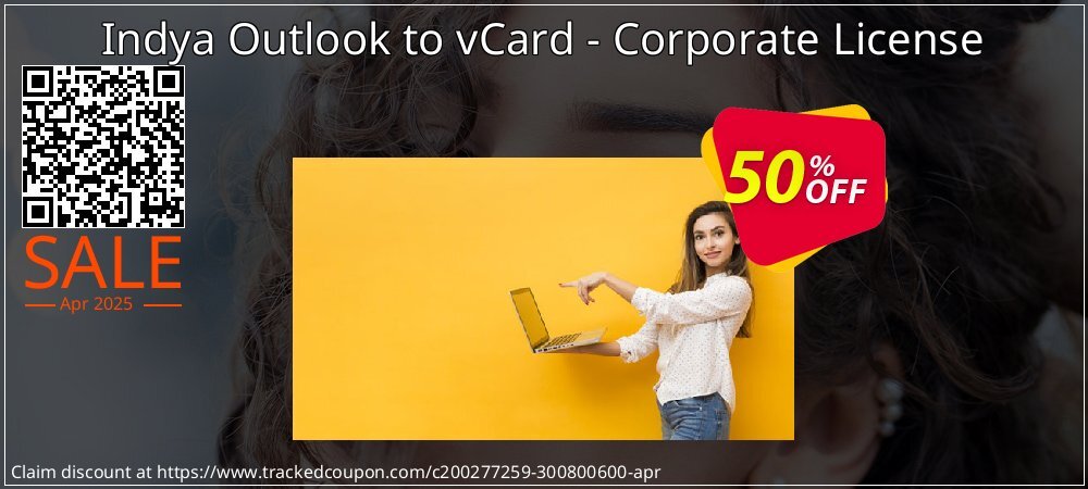 Indya Outlook to vCard - Corporate License coupon on Mother's Day sales