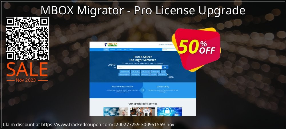 MBOX Migrator - Pro License Upgrade coupon on Tell a Lie Day deals