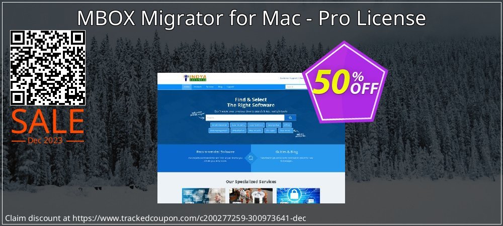 MBOX Migrator for Mac - Pro License coupon on Palm Sunday offering sales