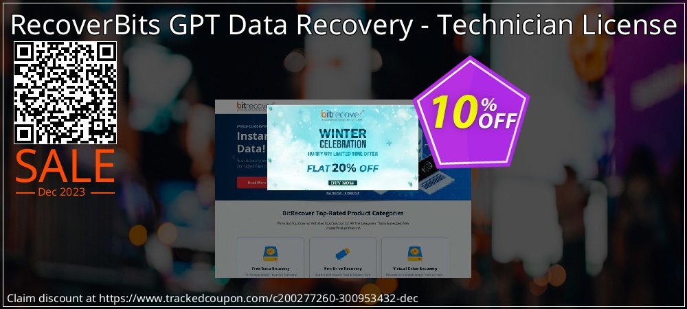RecoverBits GPT Data Recovery - Technician License coupon on April Fools' Day discount