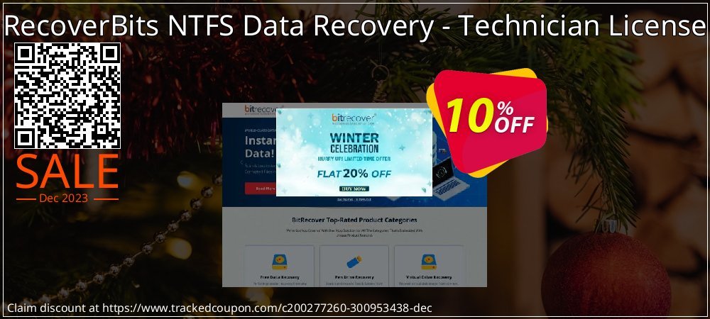 RecoverBits NTFS Data Recovery - Technician License coupon on Easter Day sales