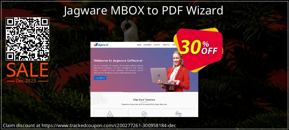 Jagware MBOX to PDF Wizard coupon on National Smile Day offering sales