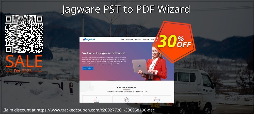 Jagware PST to PDF Wizard coupon on National Walking Day deals