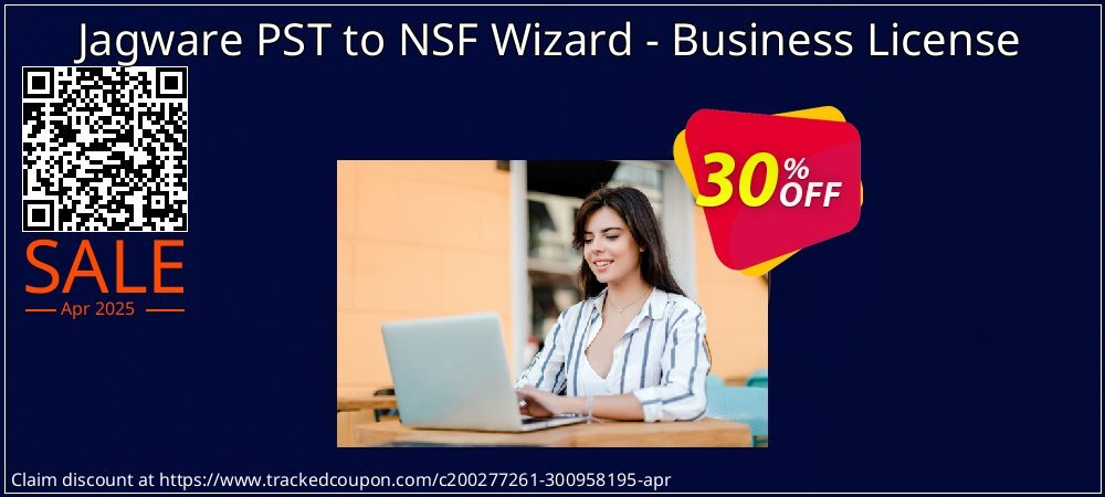 Jagware PST to NSF Wizard - Business License coupon on National Walking Day super sale