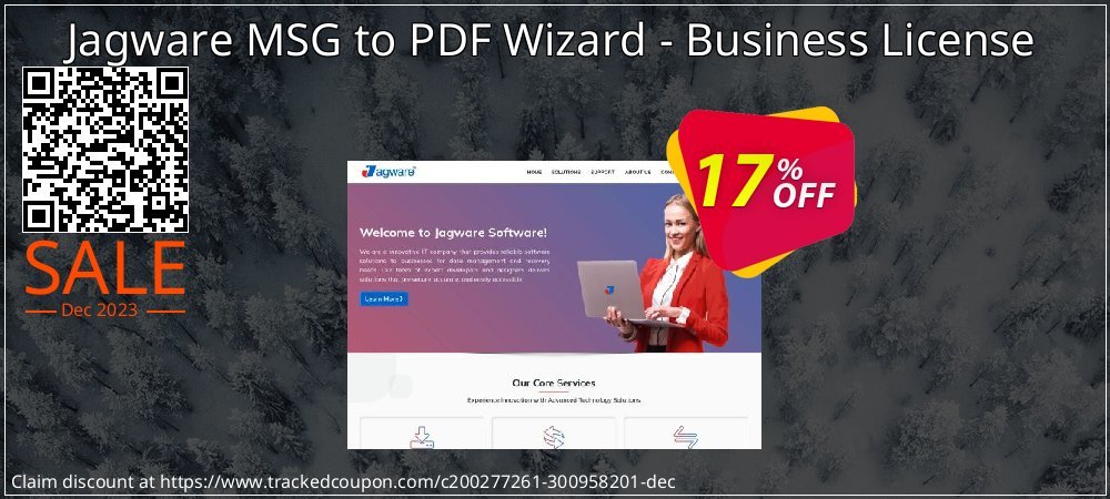 Jagware MSG to PDF Wizard - Business License coupon on World Party Day discount
