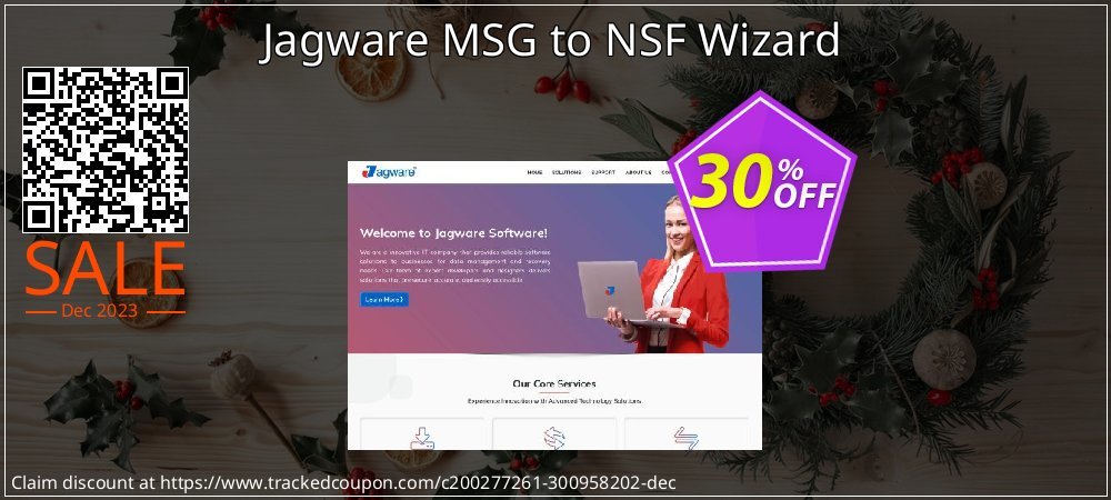Jagware MSG to NSF Wizard coupon on April Fools Day discount