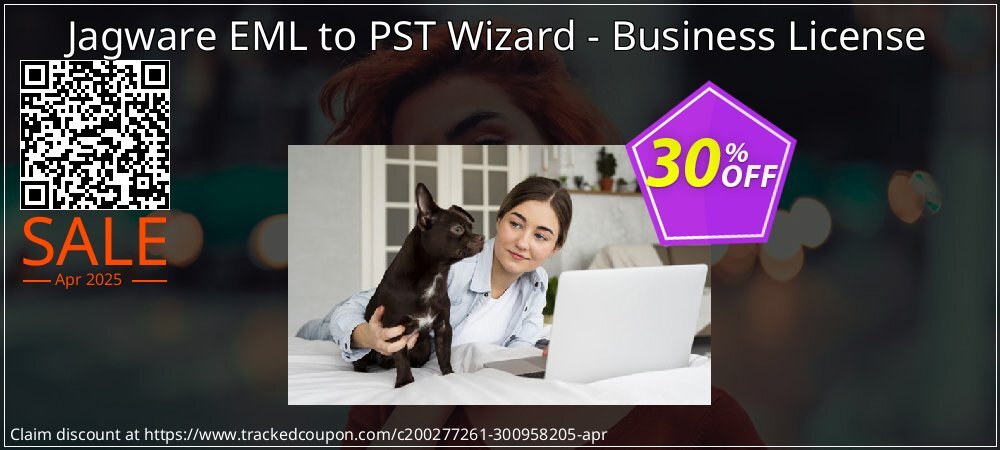 Jagware EML to PST Wizard - Business License coupon on National Walking Day discounts