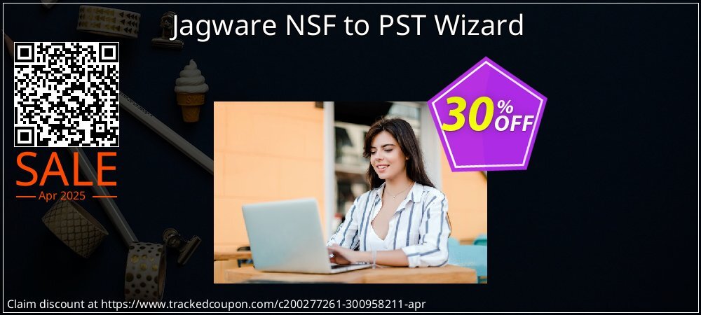 Jagware NSF to PST Wizard coupon on Palm Sunday discount