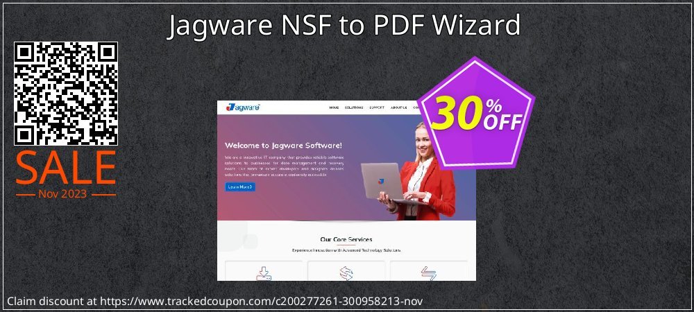 Jagware NSF to PDF Wizard coupon on Easter Day super sale