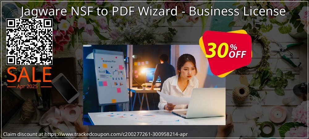 Jagware NSF to PDF Wizard - Business License coupon on April Fools' Day super sale