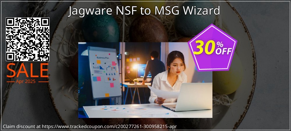 Jagware NSF to MSG Wizard coupon on National Walking Day promotions