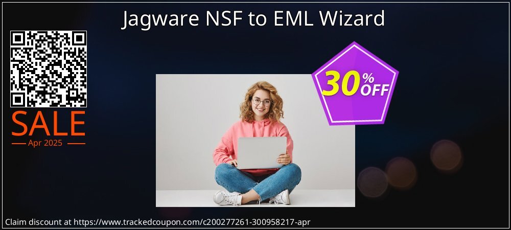 Jagware NSF to EML Wizard coupon on April Fools Day sales