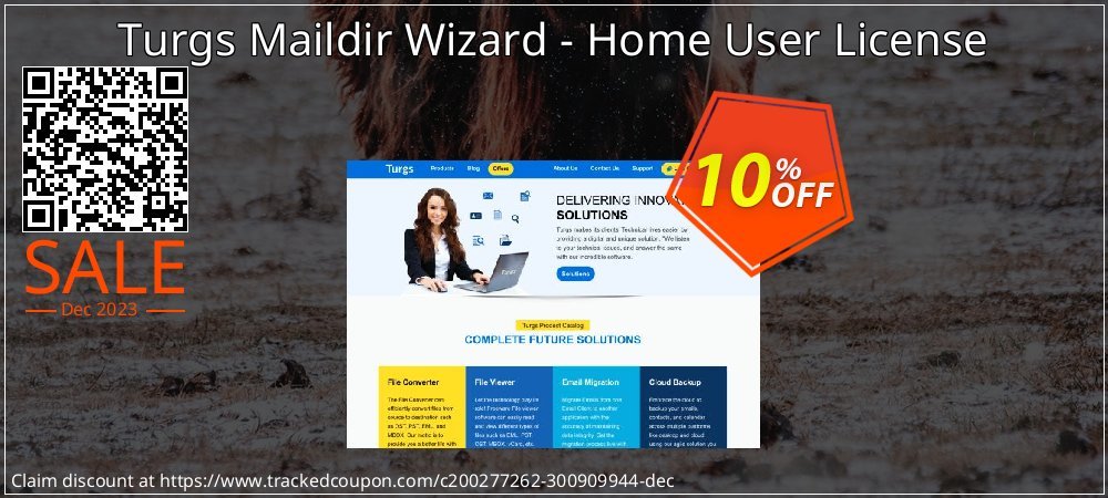 Turgs Maildir Wizard - Home User License coupon on April Fools' Day offering discount