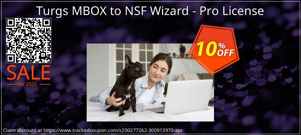 Turgs MBOX to NSF Wizard - Pro License coupon on Mother Day sales