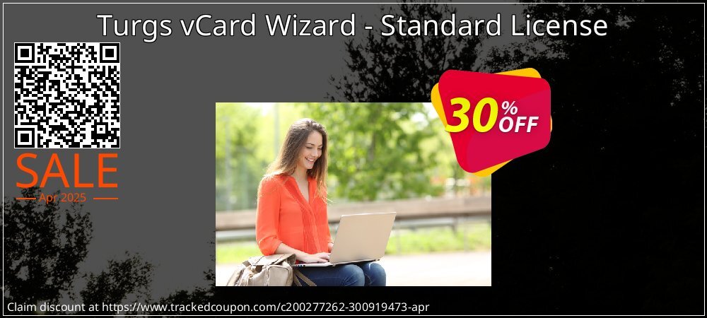 Turgs vCard Wizard - Standard License coupon on Virtual Vacation Day offer