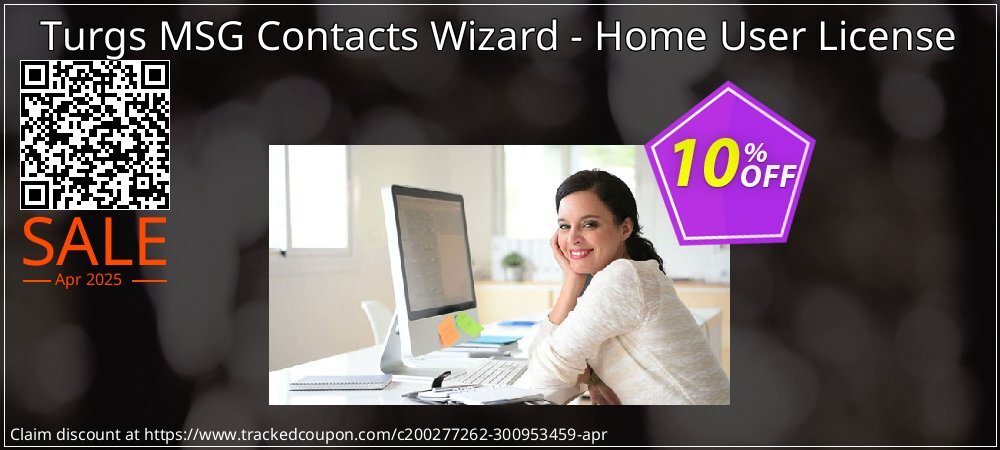 Turgs MSG Contacts Wizard - Home User License coupon on World Password Day super sale