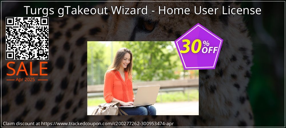 Turgs gTakeout Wizard - Home User License coupon on April Fools' Day deals