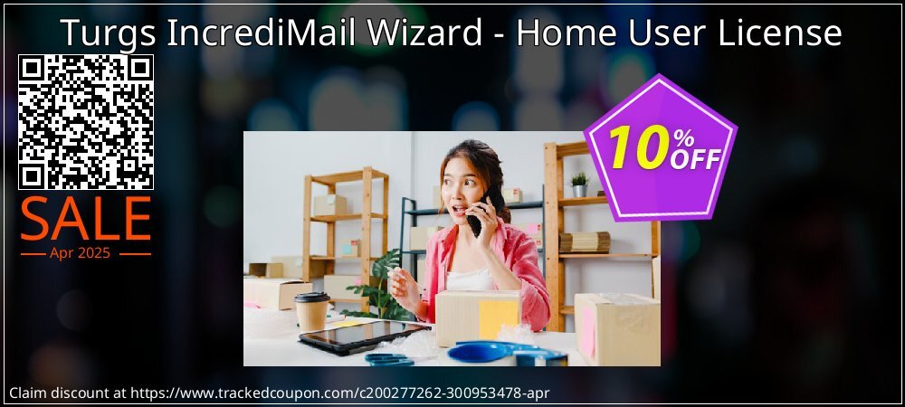 Turgs IncrediMail Wizard - Home User License coupon on Easter Day super sale