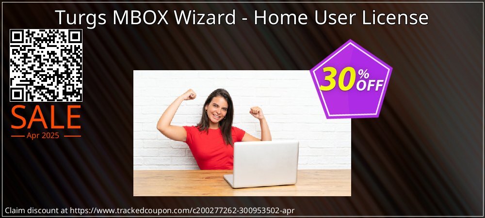 Turgs MBOX Wizard - Home User License coupon on Working Day offering discount