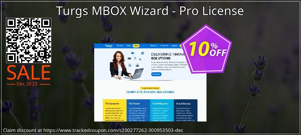 Turgs MBOX Wizard - Pro License coupon on Easter Day offering discount