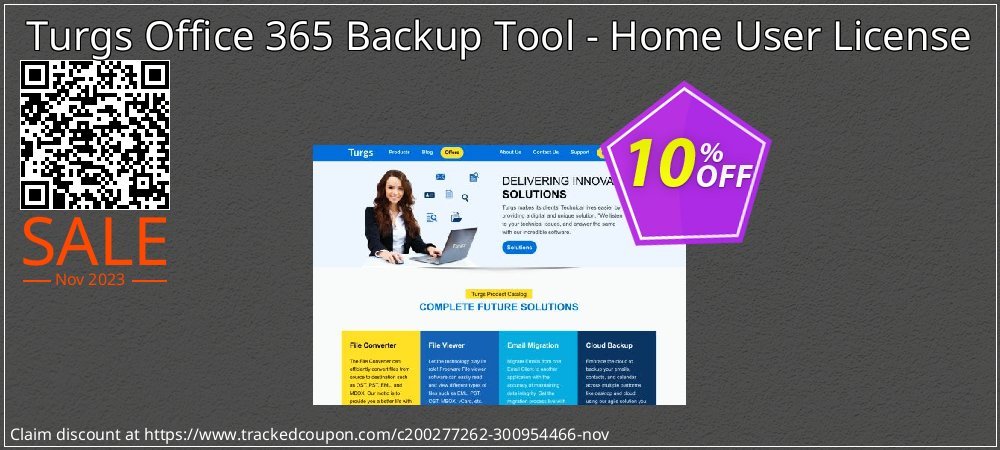 Turgs Office 365 Backup Tool - Home User License coupon on World Party Day offering discount