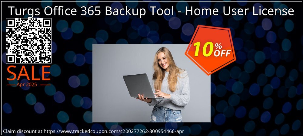 Turgs Office 365 Backup Tool - Home User License coupon on World Party Day offering discount