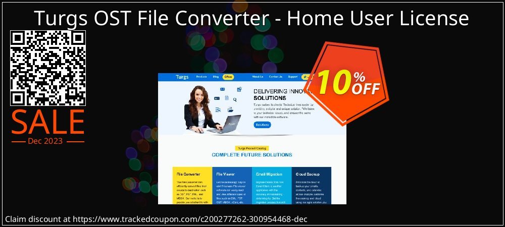 Turgs OST File Converter - Home User License coupon on Easter Day super sale